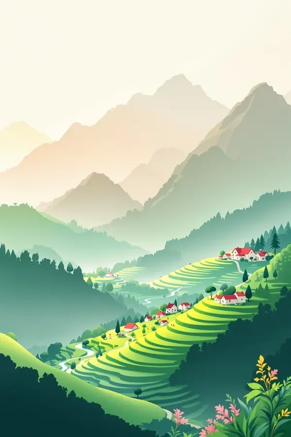 山间清风电影海报