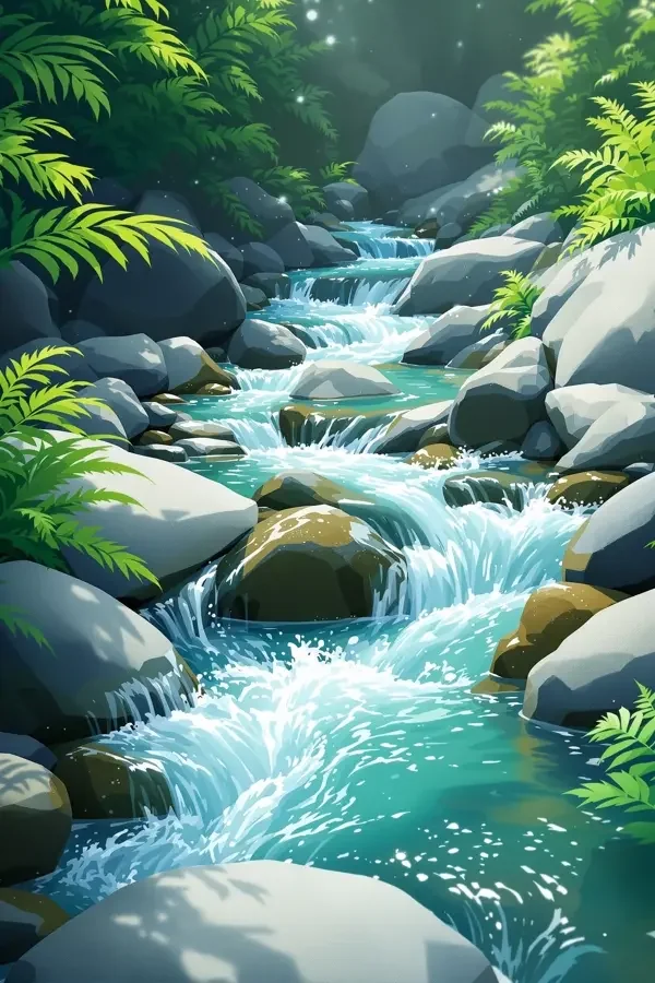 溪水叮咚电影海报